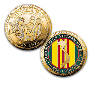 The U.S. Vietnam Veteran Challenge Coin Collection