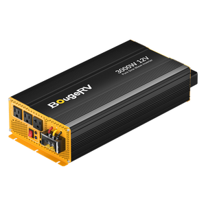 BougeRV 3000W 12V Pure Sine Wave Inverter with Bluetooth