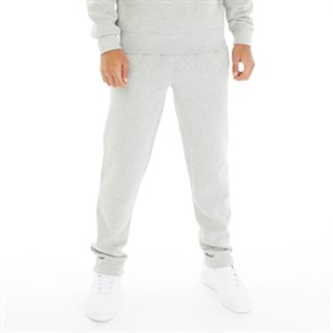Kangaroo Poo Mens Open Hem Joggers Grey Marl