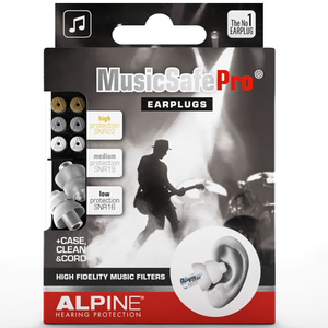 Alpine MusicSafe Pro Ear Plugs (Transparent)