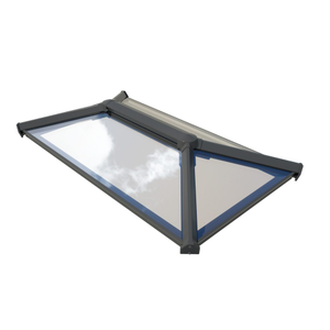 Skypod Roof Lantern - 1m x 2m - Anthracite Grey on White