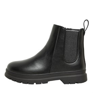 Pineapple Girls Glitter Chelsea Boots Black Glitter