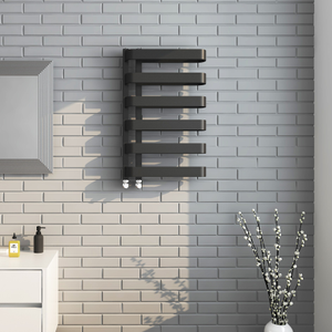 Luxe Towel Radiator - Various Sizes - Black - 850