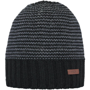 Barts Mens David Fine Knitted Fleece Band Lining Beanie - One Size / Black