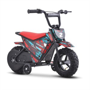FunBikes MB250 250w 24v 6/6 43cm SLA Red Electric Kids Mini Bike