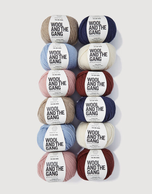 The One Wool Bundle - 12 balls reviews - Wool and the Gang