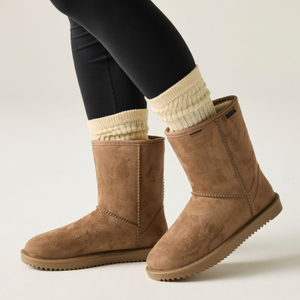Regatta Womens Risley Fur Lined Waterproof Boots - 4 UK / Burnt Tan