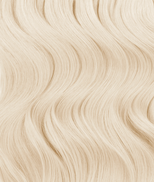 #60 Whitest Ash Blonde Genius Butterfly Weft Hair Extensions