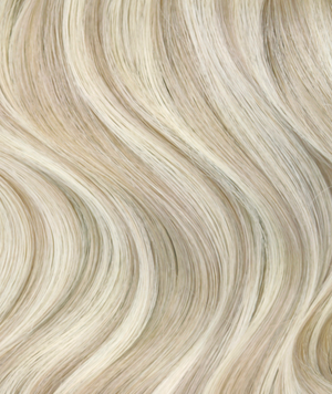 #18/60 Pearl Ash Blonde Highlights Genius Butterfly Weft Hair Extensions