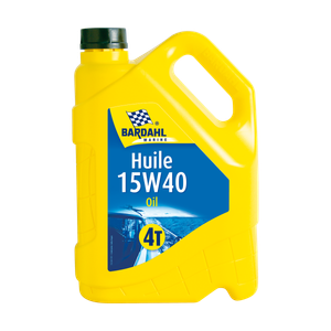 Huile moteur 4 temps 15w40 marine 5L - 5L