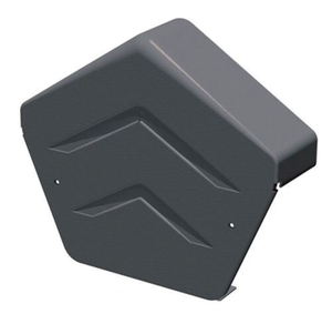 Grey Manthorpe Dry Verge Angled Ridge Cap - 226mm x 265mm