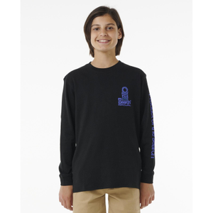 Rip Curl Kids Search Stack T-Shirt - 16 Yrs / Black
