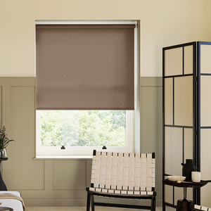Trapani, Chocolate - Twist&Fit Roller Blind