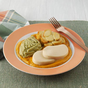 Purée Turkey in Gravy