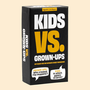 Kids Vs Grown Ups Card Game
