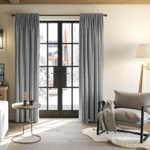 Melrose (Blackout), Cobblestone - Made to Measure Curtains