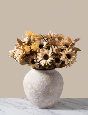 Faux Autumn Arrangement - Neutral