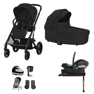 Cybex Balios S Lux Comfort Bundle - Black/Moon Black