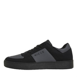 NICCE Mens Covent Trainers Black/Grey
