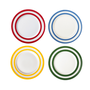 Set of 4 Cornish Colours Lunch Plates