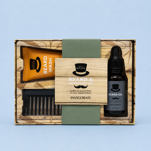 Moonpig Men's Republic Beard & Moustache Care Kit
