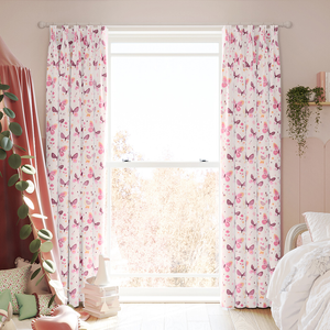 Butterfly Garden, Precious Pinks - Made to Measure Curtains