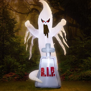 1.3M Light Up Inflatable Ghost