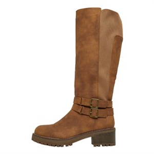 Brave Soul Womens Nora Knee High Boots Brown