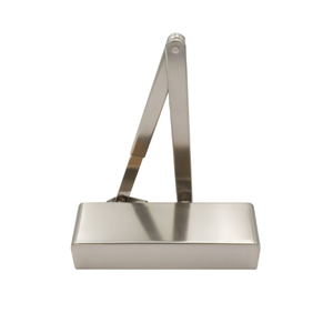 Zoo Overhead Door Closer with Backcheck, EN2-4 - Satin Nickel
