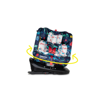 Silla de coche Get Set Grow i-Size 360 - D is for Dino