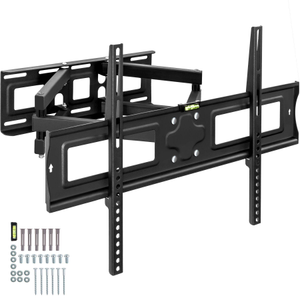 Supporto da installazione a parete per monitor 32-100″ (81-254cm) inclinabile girevole, VESA max. 600 x 400, carico massimo 120 kg