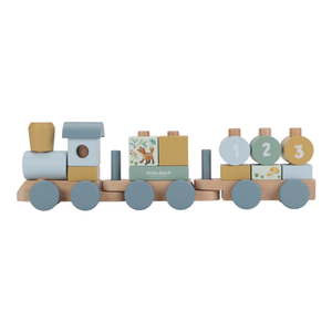 Little Dutch - Stacking Train - Forest Friends