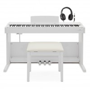 VISIONKEY-500 Digital Piano Bench Pack, White