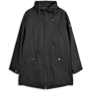 Lambretta Mens Water Resistant Parka Jacket - XL / Black
