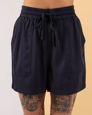 Sola Womens Lightweight Shorts in Blue