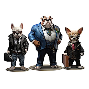 The Dogfather Figurine Collection