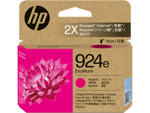 HP Genuine 924e Magenta High-Yield Ink Cartridge - 4K0U8NA