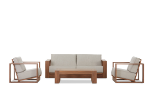 PALAZZA 4 Piece Outdoor Lounge Setting