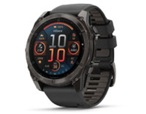 fenix 8 - 51 mm, AMOLED Sapphire - Carbon Grey with Black band
