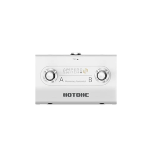 Hotone Ampero Switch+ Dual Momentary Footswitch (White)
