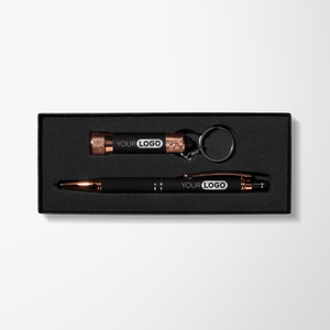 Rose Gold Diamond Gift Set in Window Box