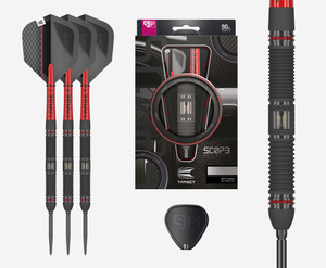 Target Darts Scope 01 90% Tungsten Swiss Point Steel Tip 24G Darts Set