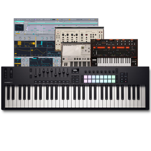 Novation Launchkey 61 MK4, MIDI Keyboard Controller & Software Bundle Inc. Komplete Select