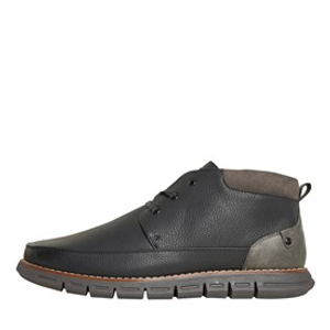 Deakins Mens Leo Mid Boots Black