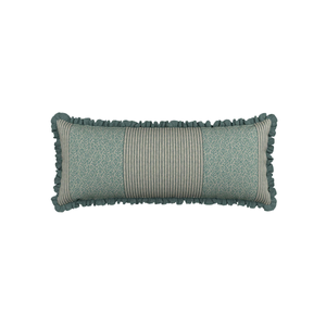 Clarence Cushion 80cm x 30cm, Celadon