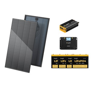 BougeRV 800W 12V Rigid Solar System Kit