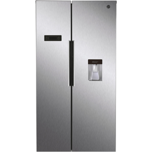 Hoover HHSBSO6174XWDK, 177 x 90cm, American Fridge Freezer, Stainless Steel