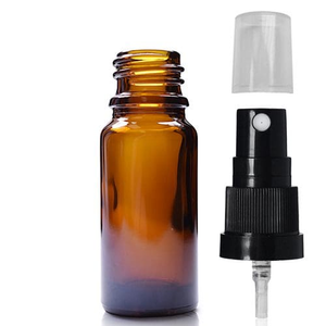 10ml Amber Glass Dropper Bottle & Atomiser Spray