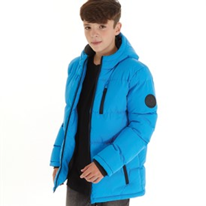 Kangaroo Poo Boys Padded Jacket Blue