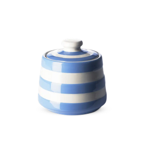 Cornish Blue Covered Sugar Bowl (Seconds)